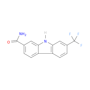9H-Carbazole-2-carboxamide, 7-(trifluoromethyl)-