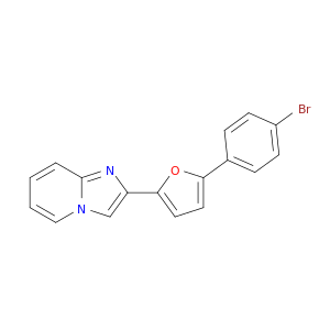 Imidazo[1,2-a]pyridine, 2-[5-(4-bromophenyl)-2-furanyl]-