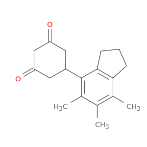 1,3-Cyclohexanedione, 5-(2,3-dihydro-5,6,7-trimethyl-1H-inden-4-yl)-