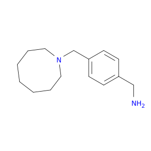 [4-(azocan-1-ylmethyl)phenyl]methanamine