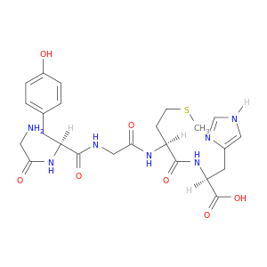 L-Histidine, glycyl-L-tyrosylglycyl-L-methionyl-