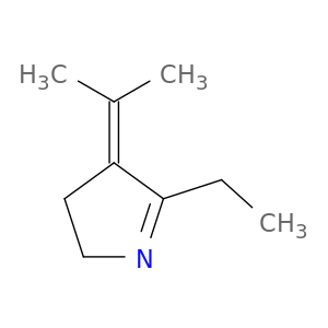 2H-Pyrrole, 5-ethyl-3,4-dihydro-4-(1-methylethylidene)-