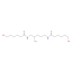 Hexanamide, N,N'-(2-methyl-1,5-pentanediyl)bis[6-hydroxy-