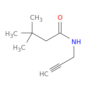Butanamide, 3,3-dimethyl-N-2-propynyl-