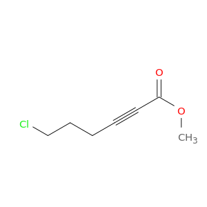 2-Hexynoic acid, 6-chloro-, methyl ester