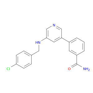 Benzamide, 3-[5-[[(4-chlorophenyl)methyl]amino]-3-pyridinyl]-