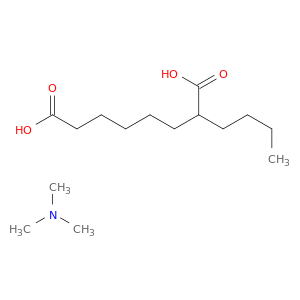 Octanedioic acid, 2-butyl-, compd. with N,N-dimethylmethanamine