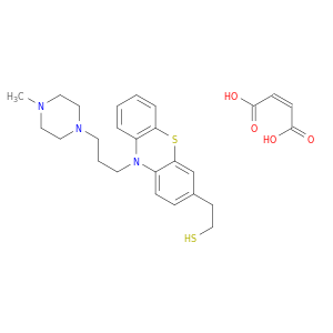 2-[10-[3-(4-METHYLPIPERAZIN-1-YL)PROPYL]PHENOTHIAZIN-3-YL]ETHANETHIOL MALEATE