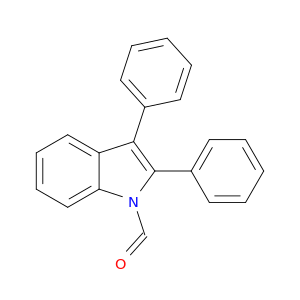 1H-Indole-1-carboxaldehyde, 2,3-diphenyl-