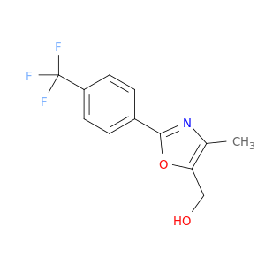 5-Oxazolemethanol, 4-methyl-2-[4-(trifluoromethyl)phenyl]-