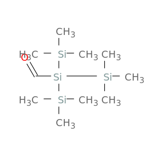2-Trisilanecarboxaldehyde, 1,1,1,3,3,3-hexamethyl-2-(trimethylsilyl)-