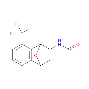 Formamide,N-[1,2,3,4-tetrahydro-8-(trifluoromethyl)-1,4-epoxynaphthalen-2-yl]-, (1a,2a,4a)- (9CI)