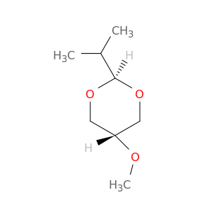 1,3-Dioxane, 5-methoxy-2-(1-methylethyl)-, trans-