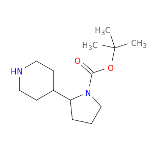 2-(哌啶-4-基)吡咯烷-1-羧酸叔丁酯