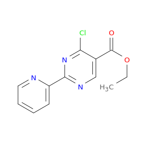 Ethyl 4-chloro-2-(pyridin-2-yl)pyrimidine-5-carboxylate