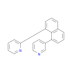 Pyridine, 2-[8-(3-pyridinyl)-1-naphthalenyl]-