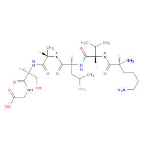 Glycine, L-lysyl-L-valyl-L-leucyl-L-alanyl-L-seryl-