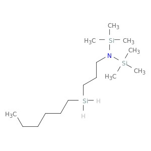 Silanamine, N-[3-(hexylsilyl)propyl]-1,1,1-trimethyl-N-(trimethylsilyl)-