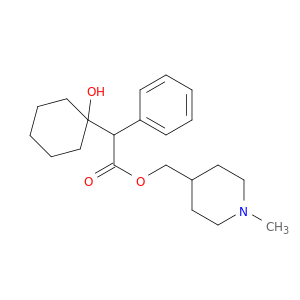 Benzeneacetic acid, a-(1-hydroxycyclohexyl)-,(1-methyl-4-piperidinyl)methyl ester