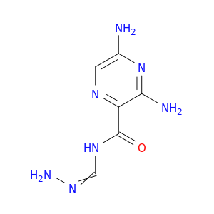 Pyrazinecarboxamide, 3,5-diamino-N-(aminoiminomethyl)-