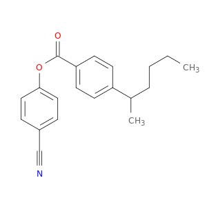 Benzoic acid, 4-(1-methylpentyl)-, 4-cyanophenyl ester