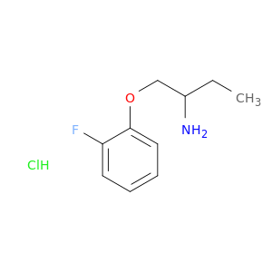 2-丁沙丹胺,1-(2-氟苯氧基)-,盐酸盐(1：1)