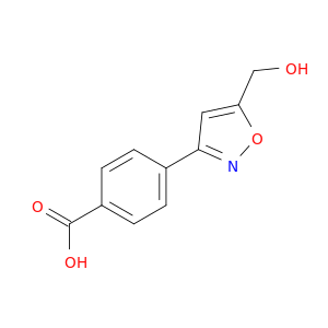 Benzoic acid, 4-[5-(hydroxymethyl)-3-isoxazolyl]-