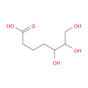 Heptanoic acid, 5,6,7-trihydroxy-