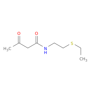 Butanamide, N-[2-(ethylthio)ethyl]-3-oxo-