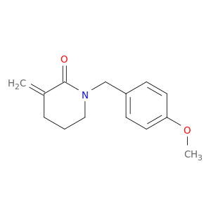 2-Piperidinone, 1-[(4-methoxyphenyl)methyl]-3-methylene-