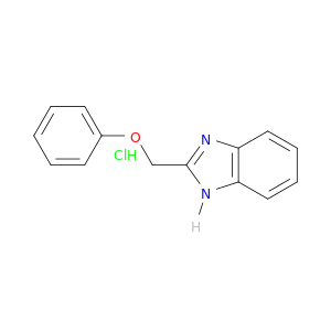 2-(phenoxymethyl)-1h-benzimidazole hydrochloride(1:1)