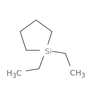 Silacyclopentane,1,1-diethyl-