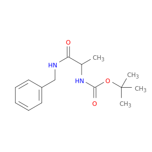 N-[1-(苄基氨基甲酰基)乙基]氨基甲酸叔丁酯