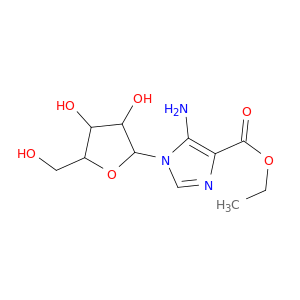 ETHYL 5-AMINO-1-[3,4-DIHYDROXY-5-(HYDROXYMETHYL)OXOLAN-2-YL]IMIDAZOLE-4-CARBOXYLATE