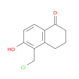 1(2H)-Naphthalenone, 5-(chloromethyl)-3,4-dihydro-6-hydroxy-