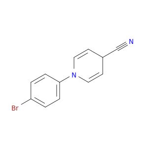 4-Pyridinecarbonitrile, 1-(4-bromophenyl)-1,4-dihydro-