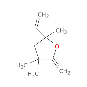 Furan, 2-ethenyltetrahydro-2,4,4-trimethyl-5-methylene-