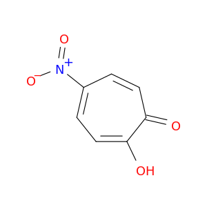 2,4,6-Cycloheptatrien-1-one, 2-hydroxy-5-nitro-