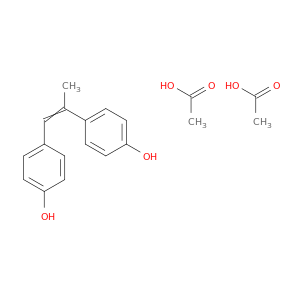 Phenol, 4,4'-(1-methyl-1,2-ethenediyl)bis-, diacetate