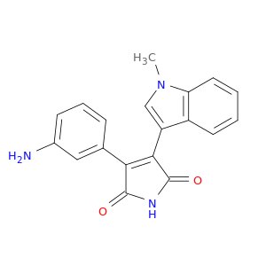 3-(3-氨基苯基)-4-(1-甲基-1H-吲哚-3-基)-1H-吡咯-2,5-二酮