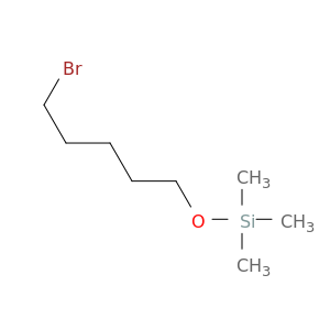 Silane, [(5-bromopentyl)oxy]trimethyl-