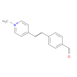 Pyridinium, 4-[2-(4-formylphenyl)ethenyl]-1-methyl-