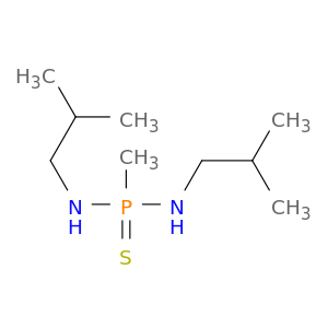 Phosphonothioic diamide, P-methyl-N,N'-bis(2-methylpropyl)-