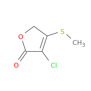 3-氯-4-(甲基硫基)-2(5h)-呋喃酮