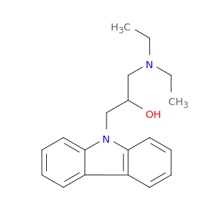 1-carbazol-9-yl-3-diethylamino-propan-2-ol
