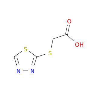 2-(1,3,4-thiadiazol-2-ylsulfanyl)acetic acid