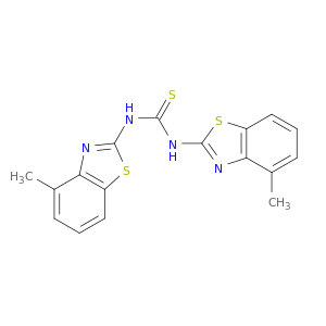 Thiourea, N,N'-bis(4-methyl-2-benzothiazolyl)-