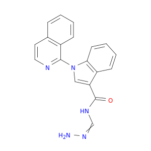 1H-Indole-3-carboxamide, N-(aminoiminomethyl)-1-(1-isoquinolinyl)-