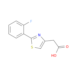 [2-(2-氟苯基)-1,3-噻唑-4-基]乙酸