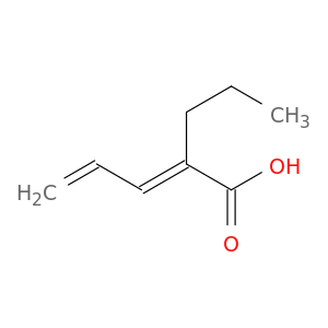 2,4-Pentadienoic acid, 2-propyl-, (E)-